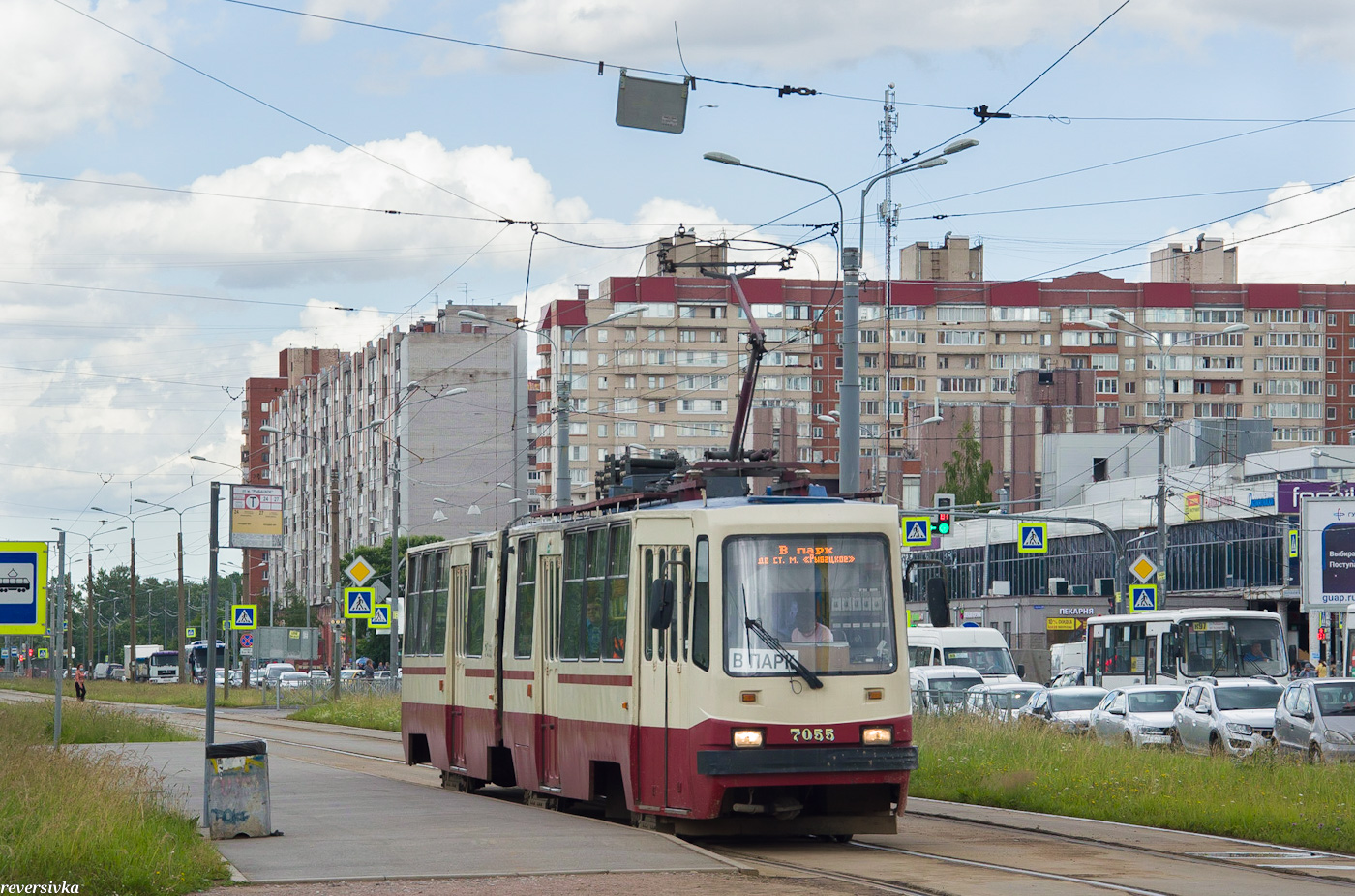 Санкт-Петербург, ЛВС-86К № 7055