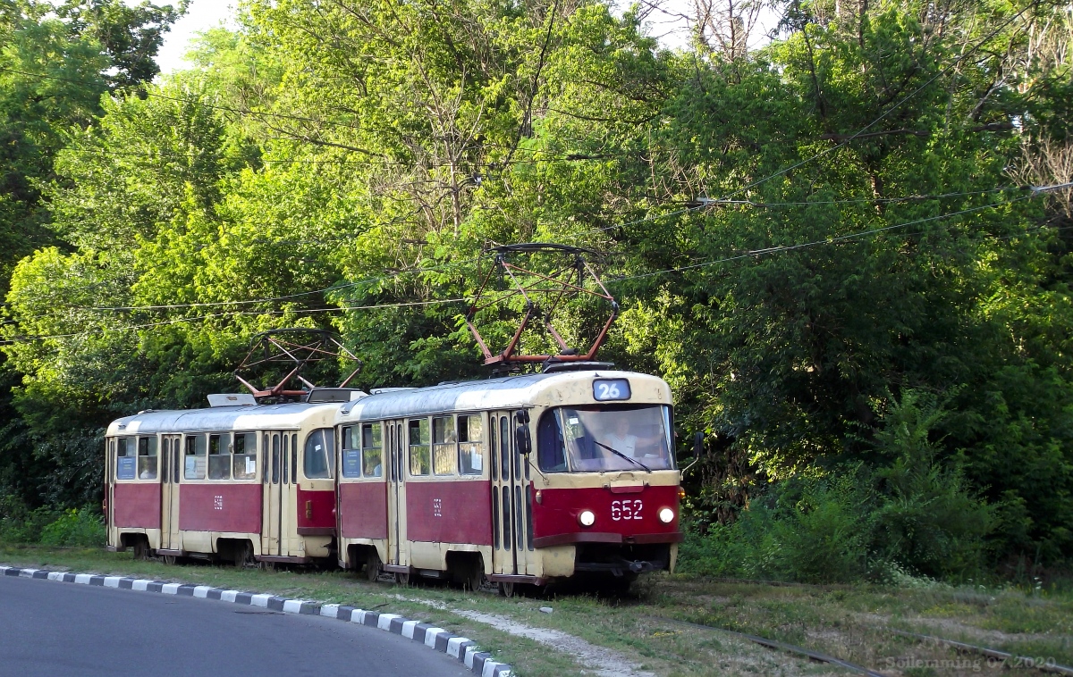 Charkov, Tatra T3SU č. 652; Charkov, Tatra T3SU č. 690