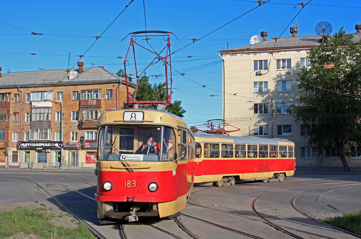 Екатеринбург, Tatra T3SU № 183