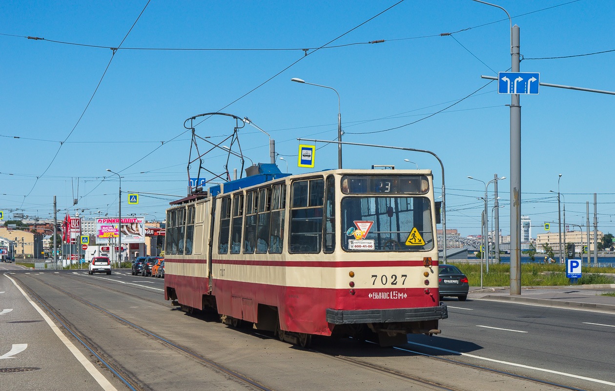 Санкт-Петербург, ЛВС-86К № 7027