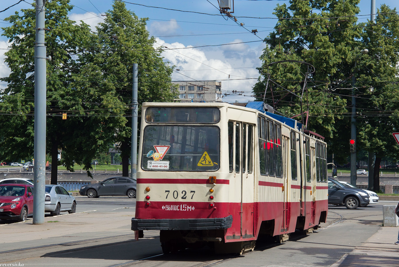 Санкт-Петербург, ЛВС-86К № 7027