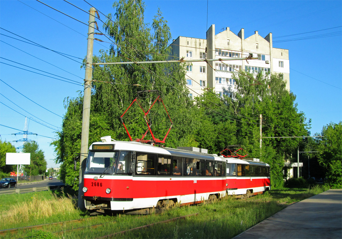 Nizhny Novgorod, Tatra T3SU № 2686
