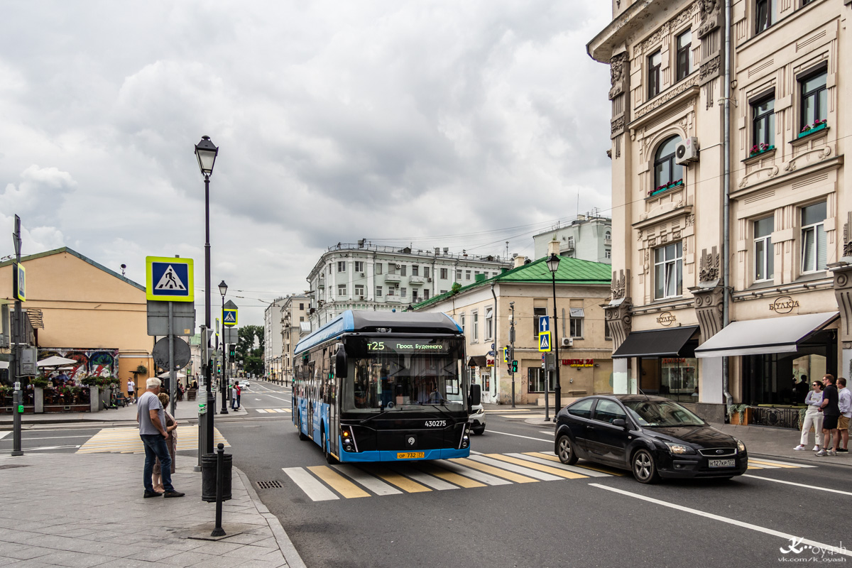 Москва, ЛиАЗ-6274 № 430275