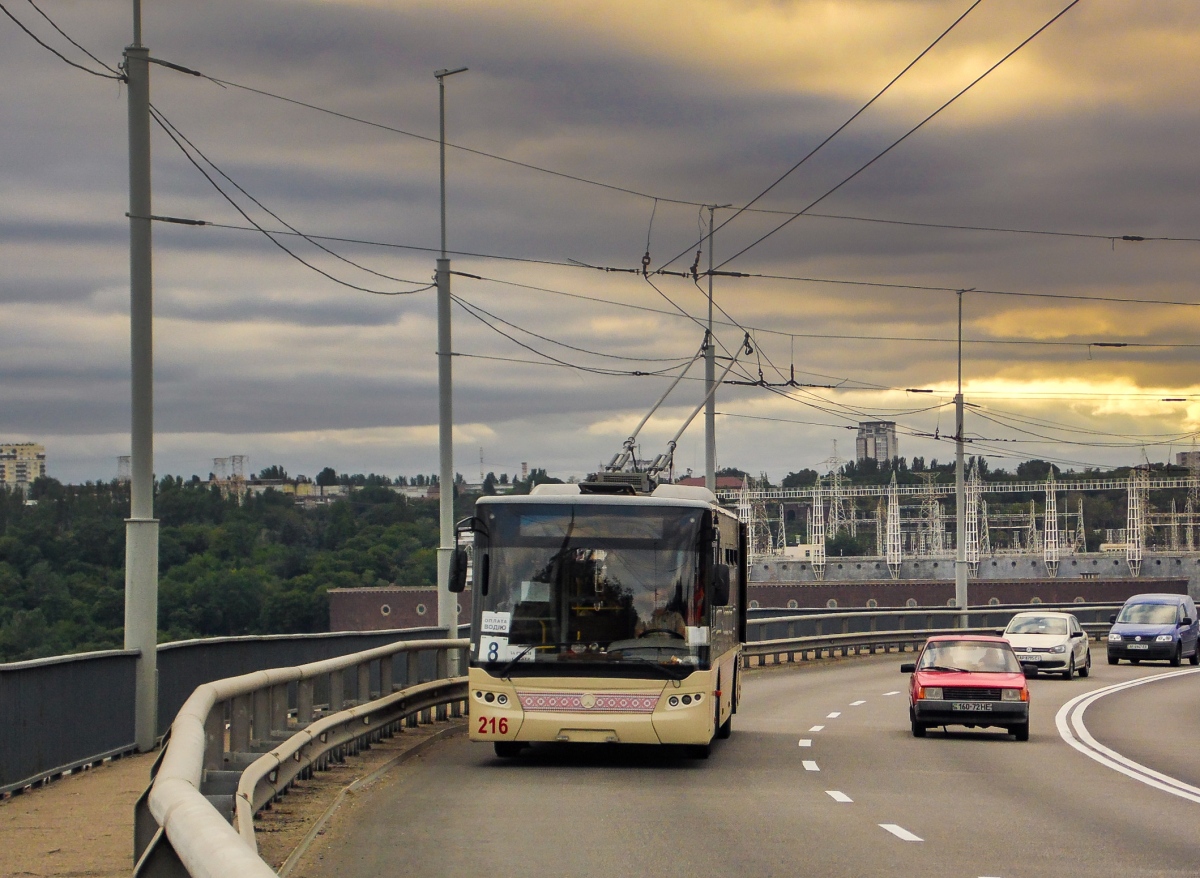 Zaporižžia, LAZ E183D1 č. 216