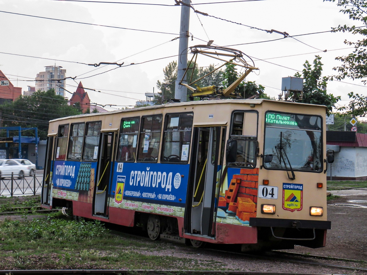 Омск, 71-605ЭП № 04; Омск — Происшествия