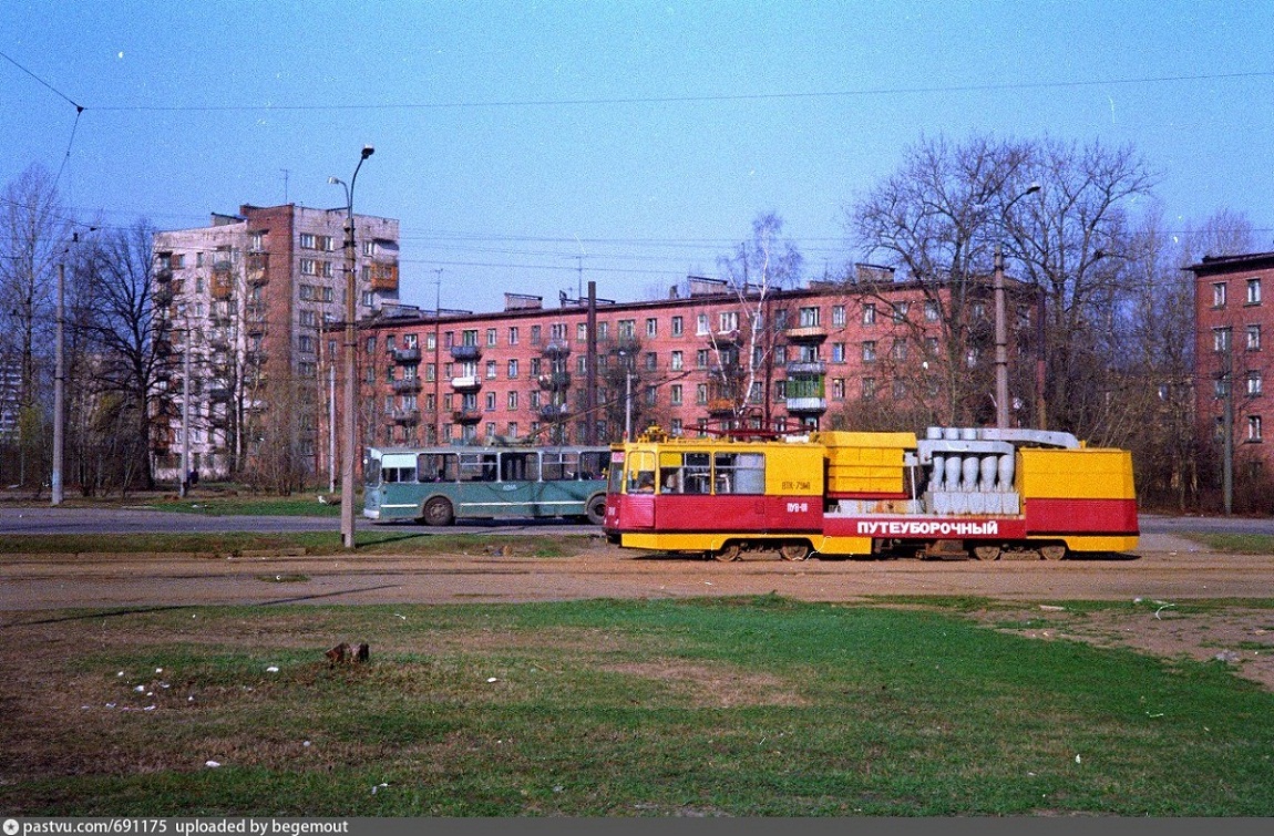 Sankt Petersburg, VTK-79M1 Nr. ПУВ-01; Sankt Petersburg — Historic tramway photos; Sankt Petersburg — Historical trolleybus photos