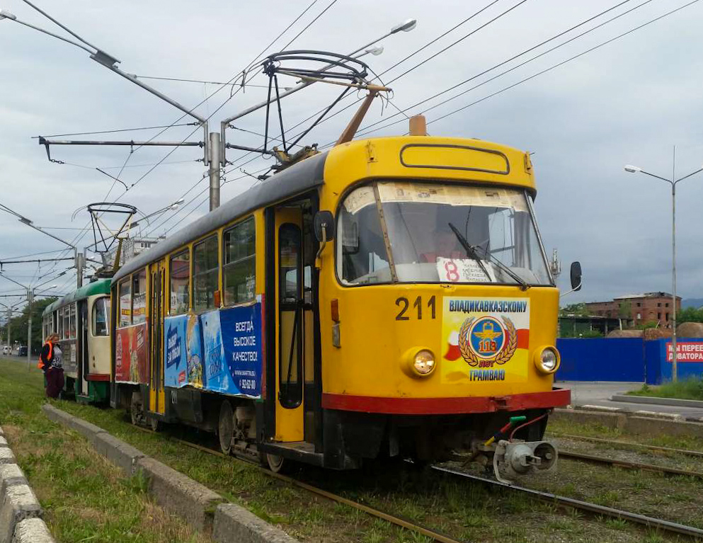 Владикавказ, Tatra T4D-MI № 211