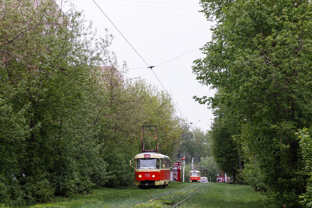 Ижевск, Tatra T3SU (двухдверная) № 1152