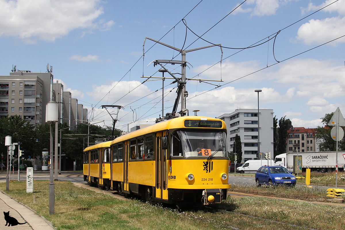Дрезден, Tatra T4D-MT № 224 218