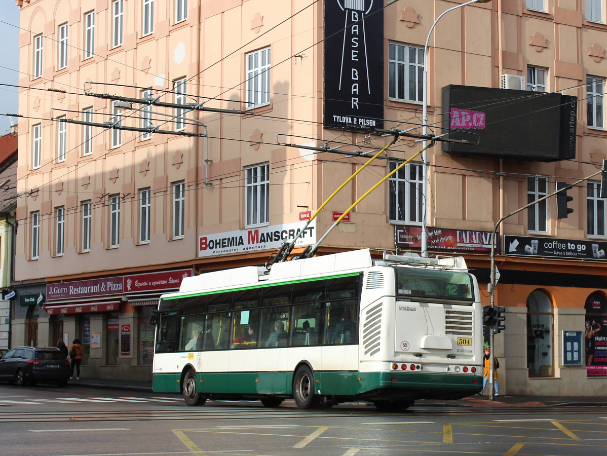Plzeň, Škoda 24Tr Irisbus Citelis nr. 504