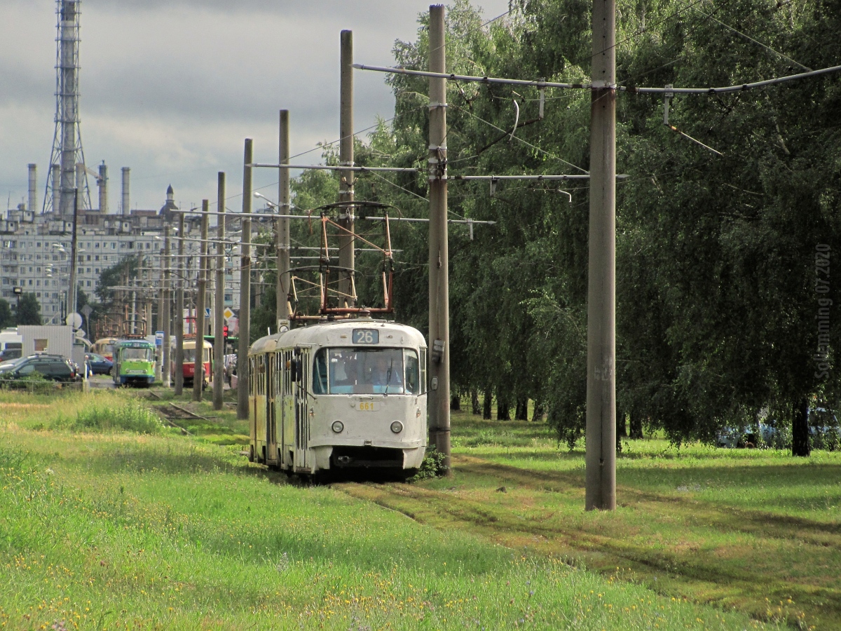 Харьков, Tatra T3SU № 661