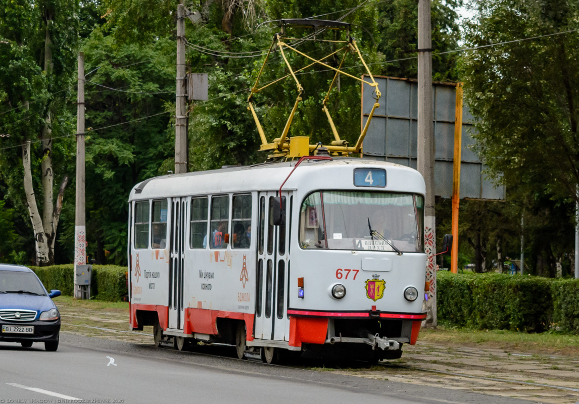 Каменское, Tatra T3SUCS № 677