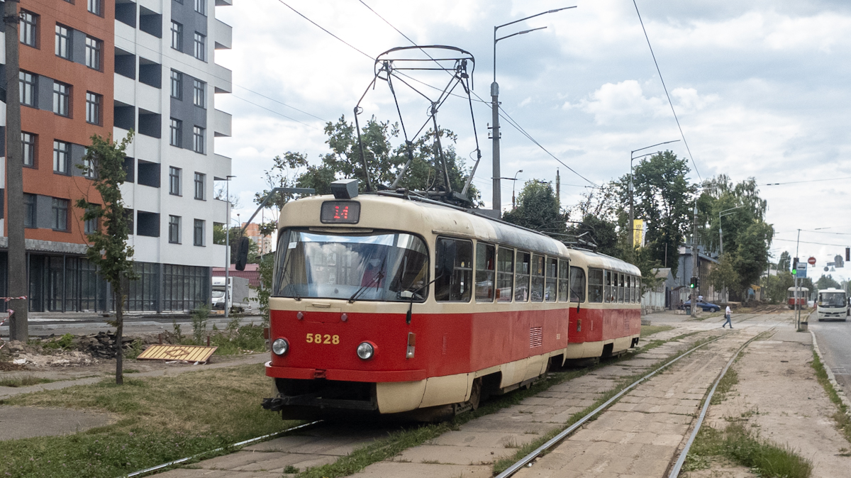 Киев, Tatra T3SUCS № 5828