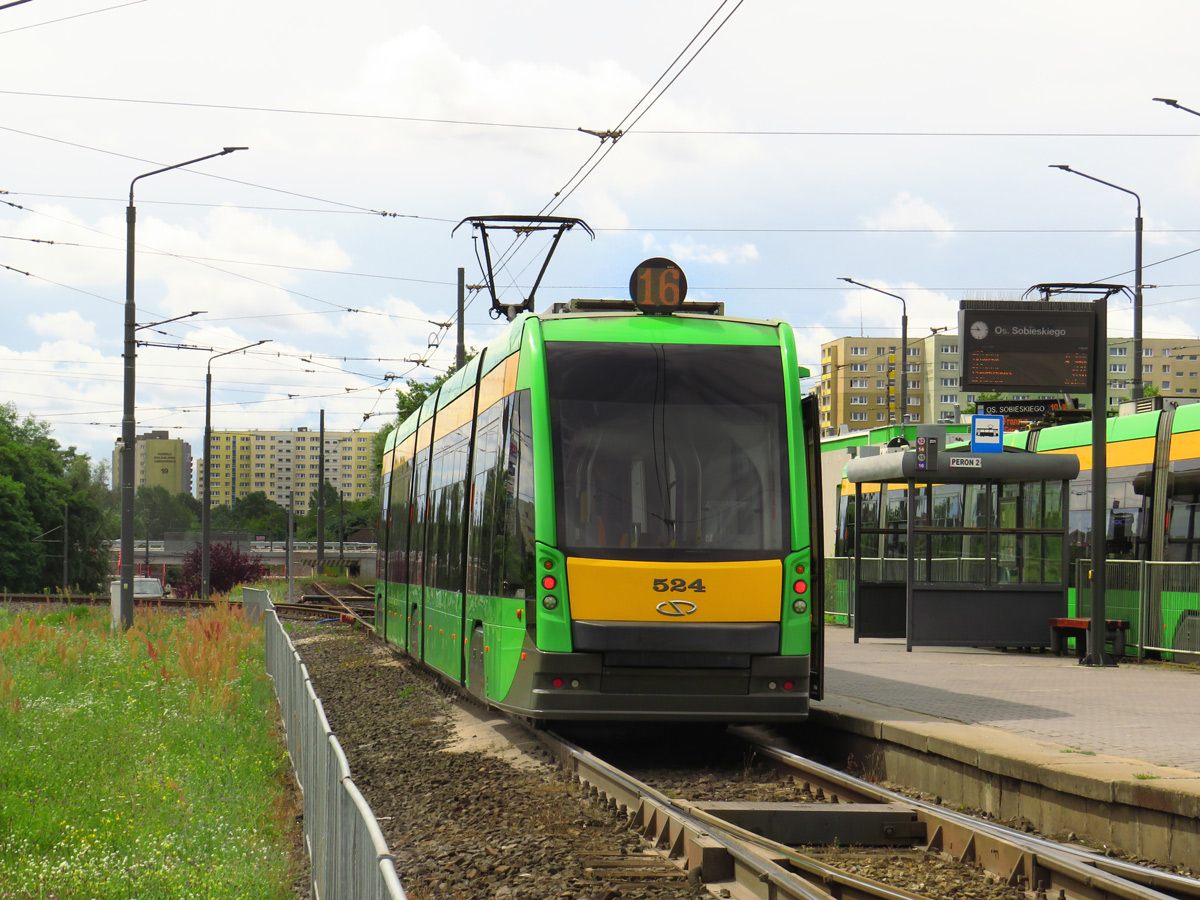 Poznań, Solaris Tramino S105p Nr 524
