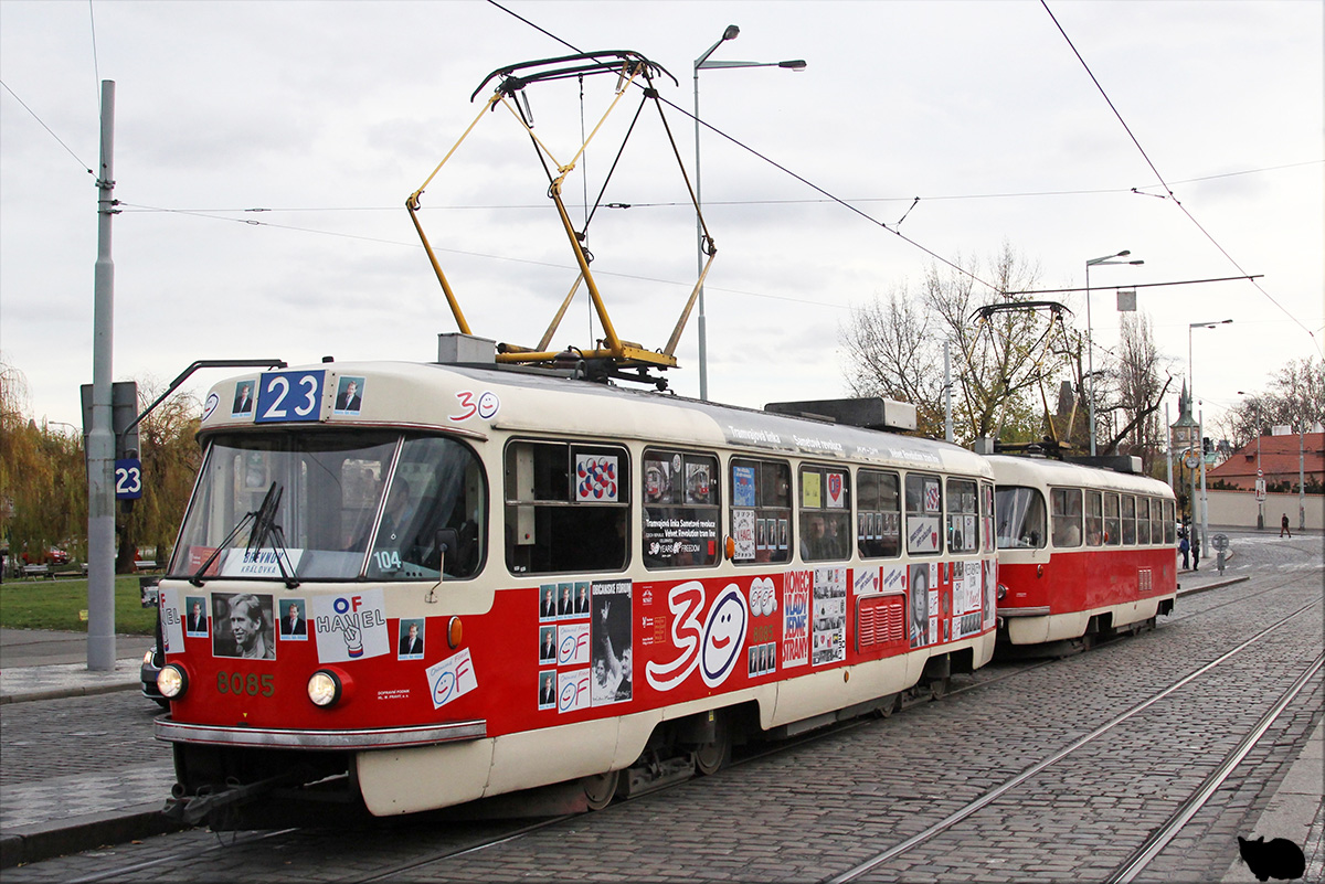 Прага, Tatra T3M № 8085