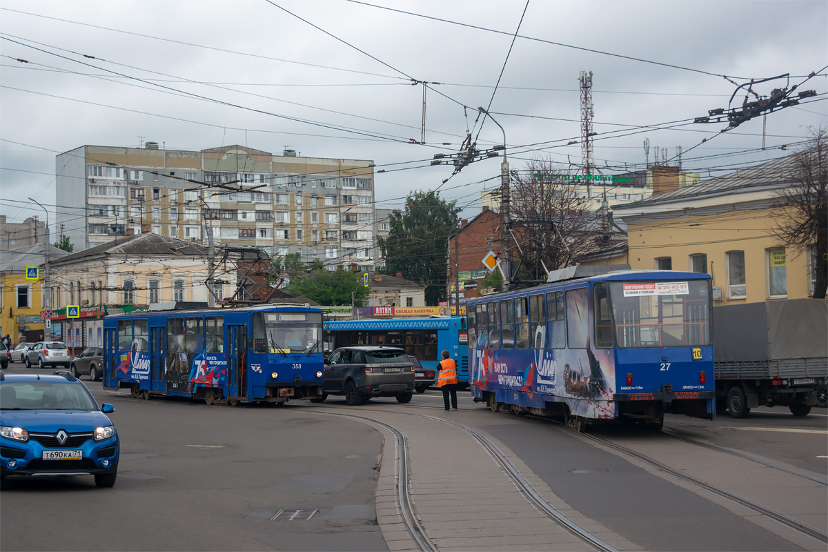 Тула, Tatra T6B5SU № 358; Тула, Tatra T6B5SU № 27