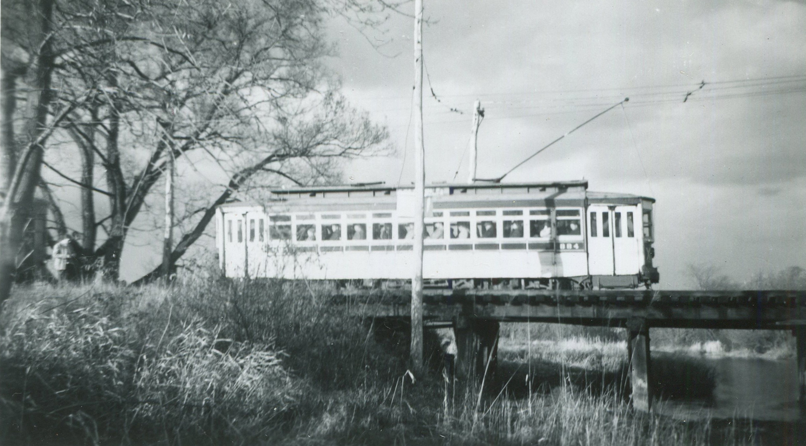 East Haven - Branford, Brill 4-axle motor car — 884