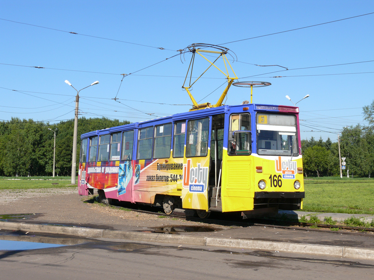 Комсомолск на Амур, 71-605 (КТМ-5М3) № 166