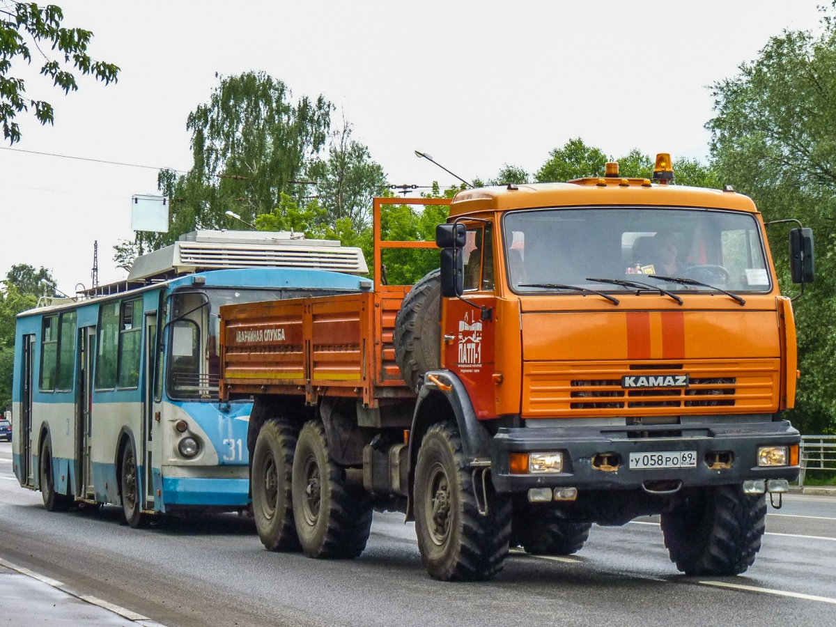 Тверь, ВЗТМ-5284 № 31; Тверь — "Последний путь" тверских троллейбусов