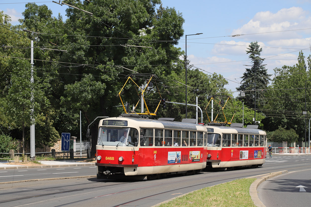 Прага, Tatra T3R.P № 8468