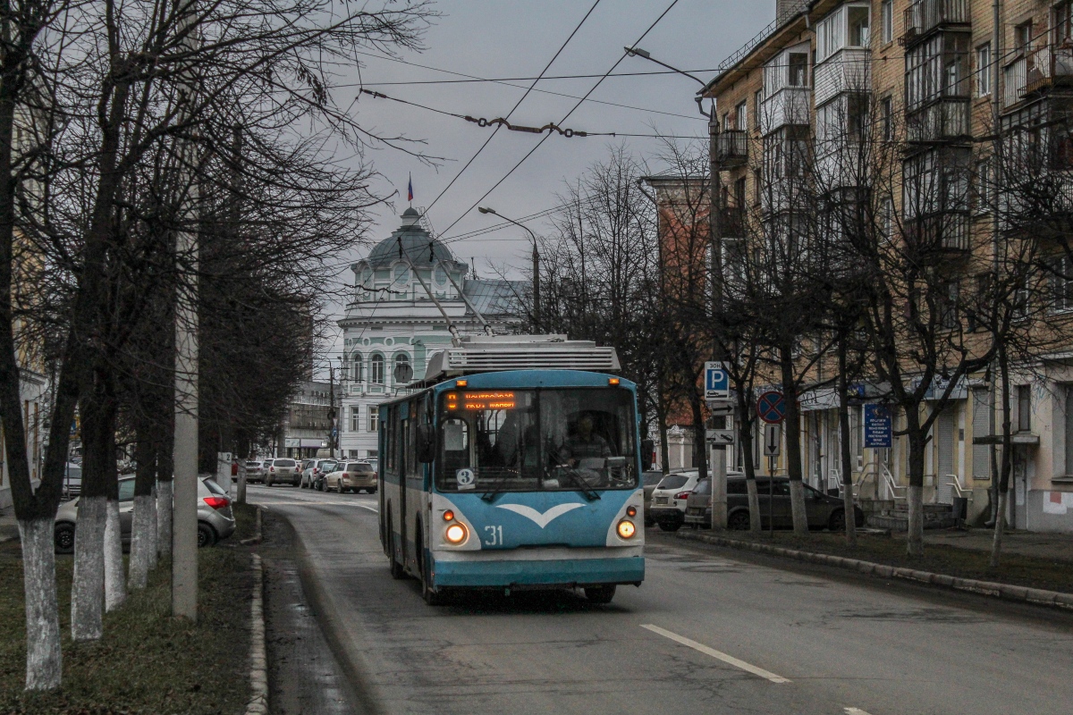 Тверь, ВЗТМ-5284 № 31; Тверь — Троллейбусные линии: Центральный район