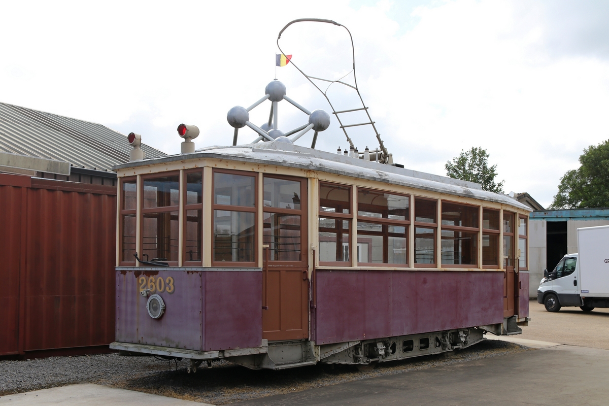 Брюссель, МС-4 № 2603; Брюссель — A Russian tram in Ichtegem
