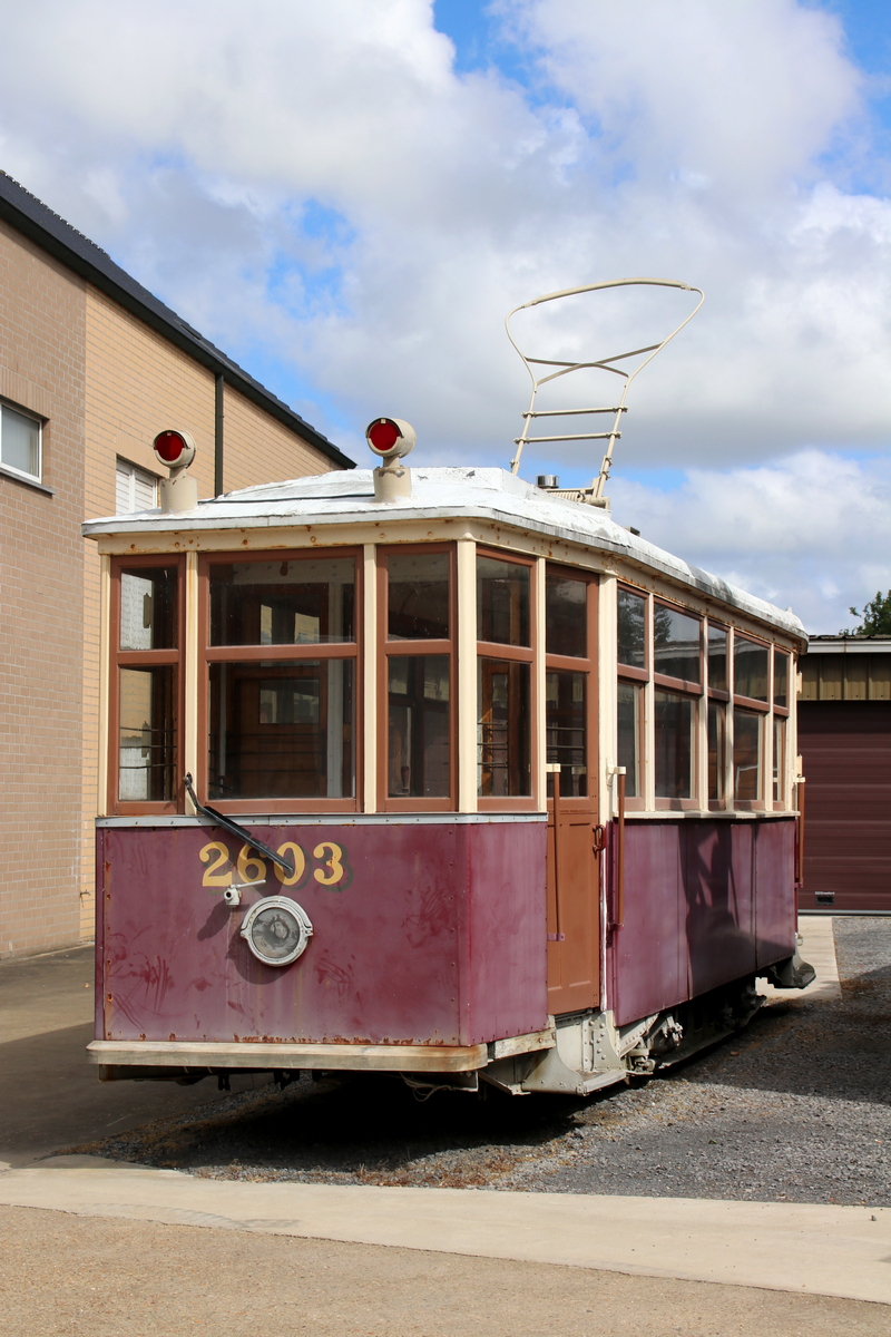 Brüsszel, MS-4 — 2603; Brüsszel — A Russian tram in Ichtegem