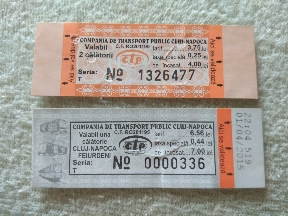 Cluj-Napoca — Tickets
