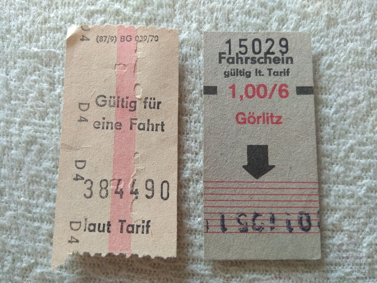 Görlitz — Tickets • Fahrscheine