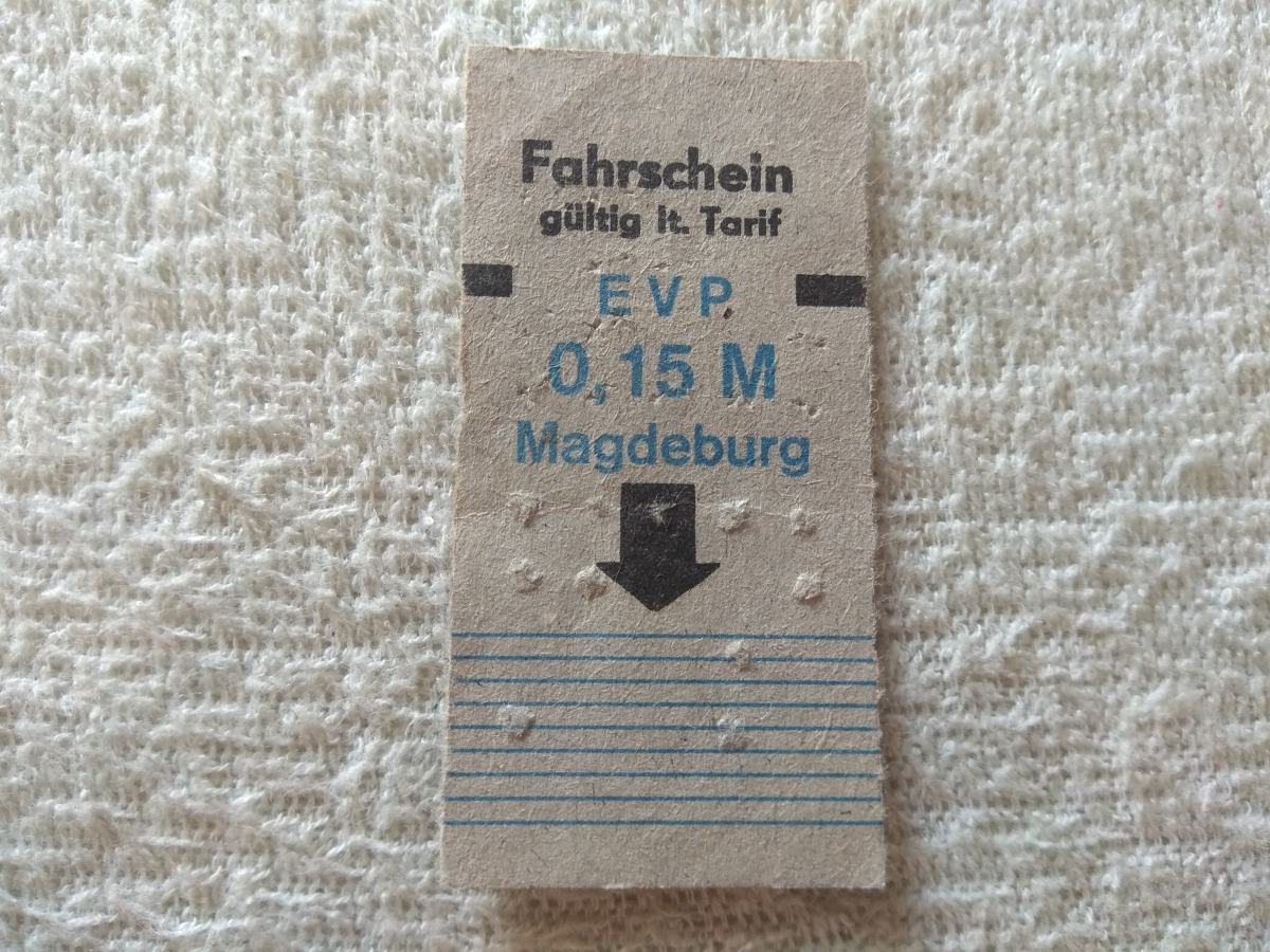 Магдебург — Проездные документы