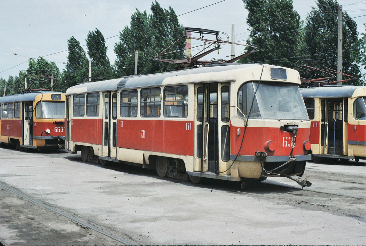 Каменское, Tatra T3SU № 631; Каменское, Tatra T3SU № 653