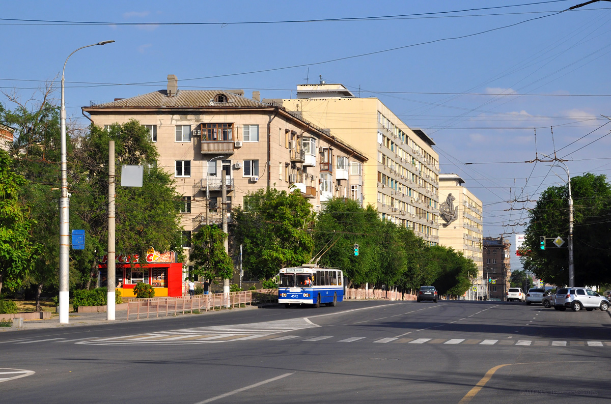 Волгоград — Троллейбусные линии: [1 и 4] Центральная сеть