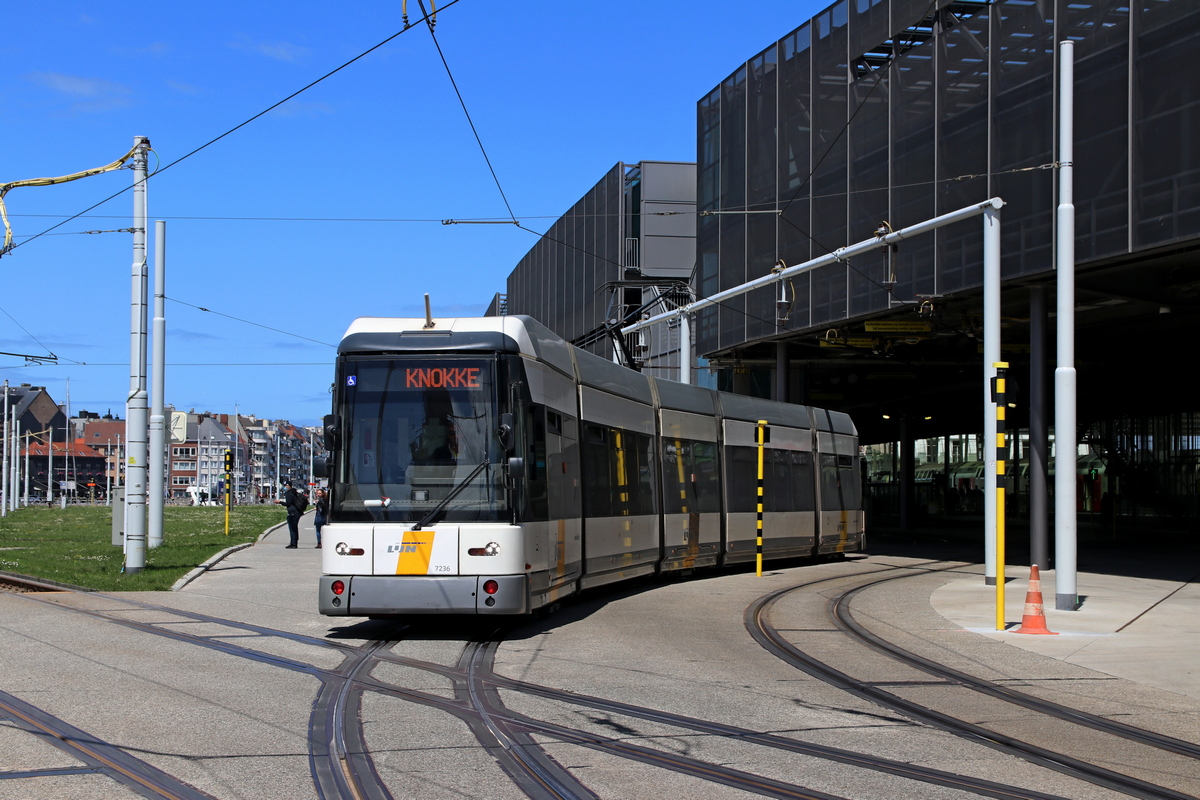 Береговой трамвай, Siemens MGT6-1-2A № 7236; Береговой трамвай — Трамваи из Антверпен на линии Берегового трамвая