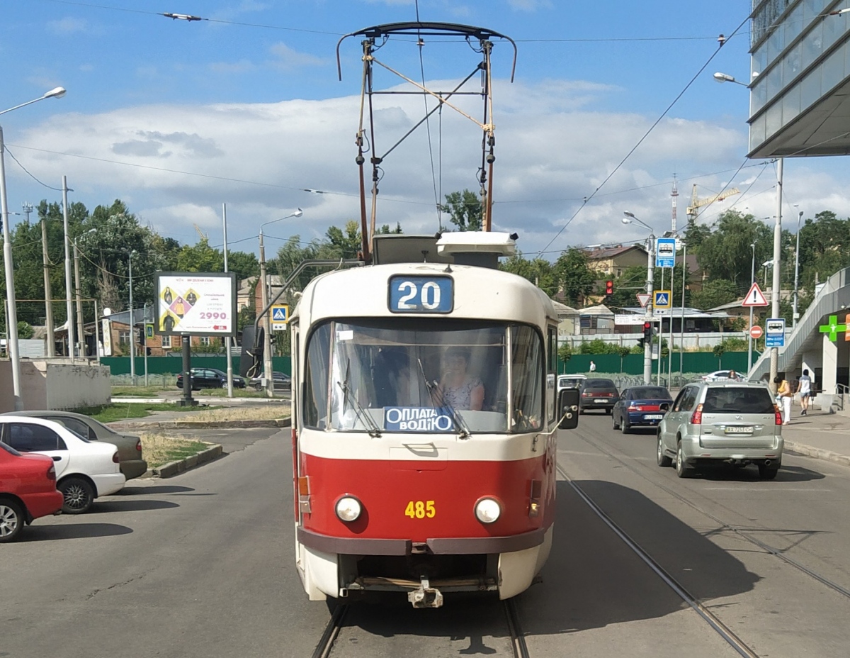 Харьков, Tatra T3SUCS № 485