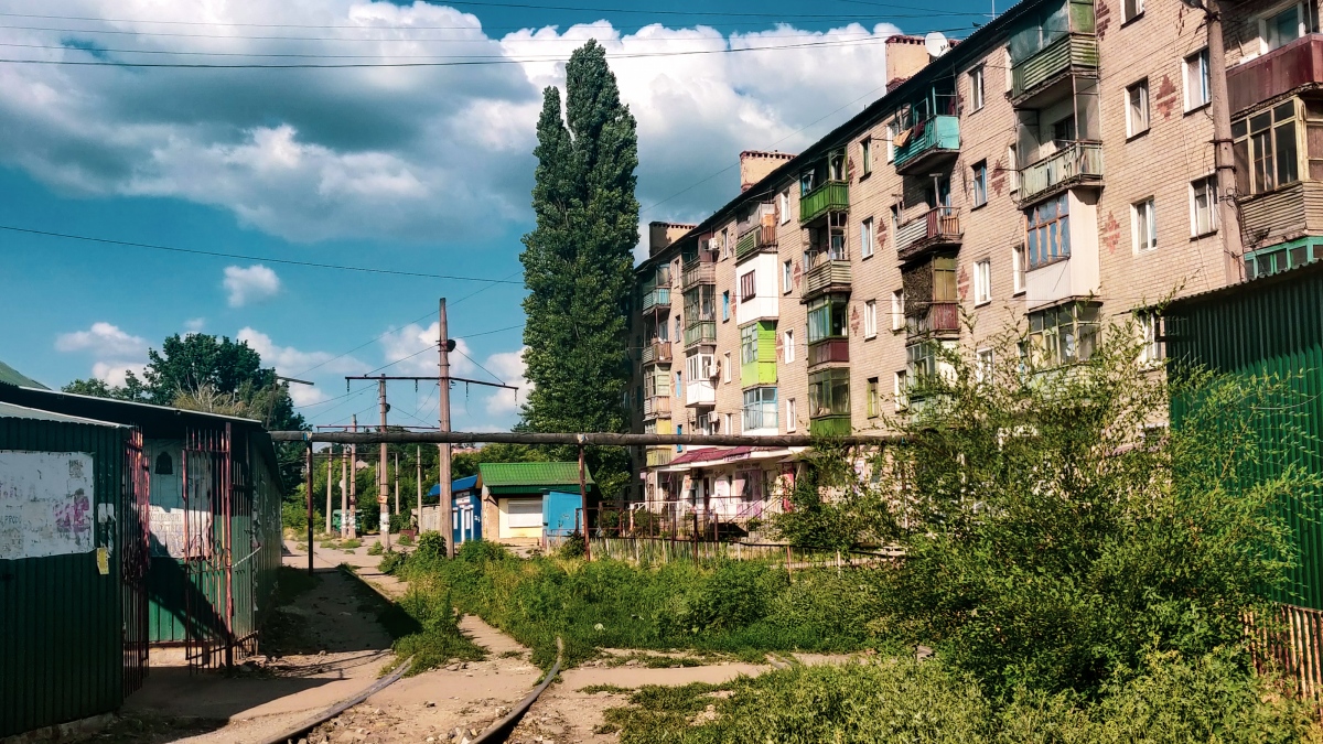 Kostiantynivka — Abandoned tramway lines