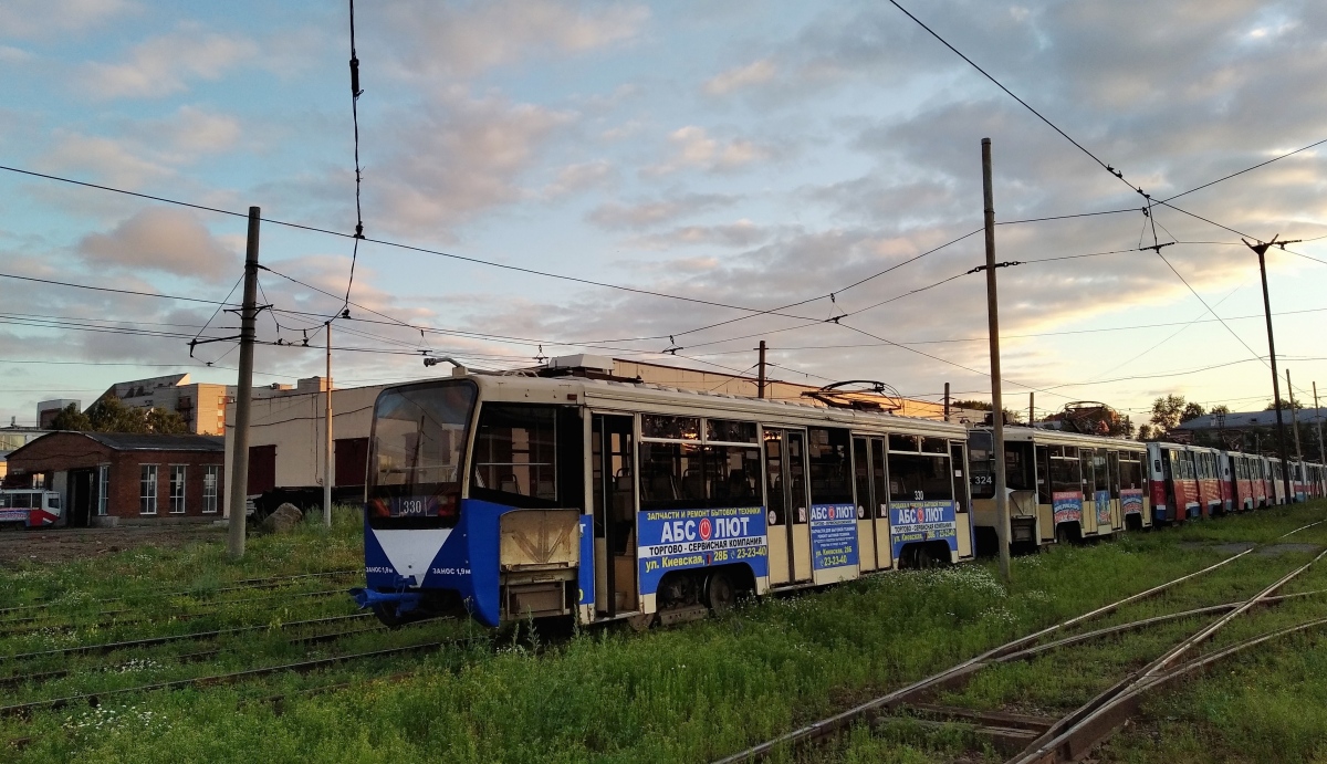 Tomsk, 71-619KT č. 330; Tomsk — Tram Depot