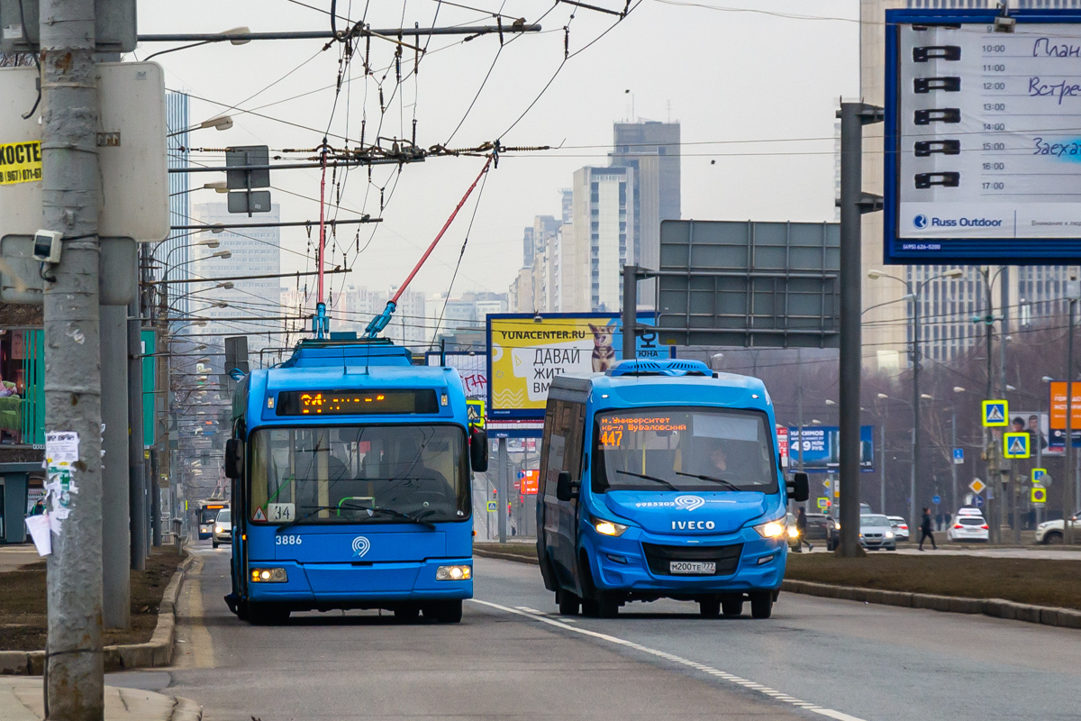 Москва — Троллейбусные линии: ЮЗАО