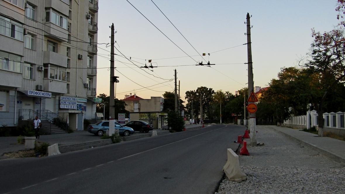 Севастополь — Разные фотографии; Севастополь — Троллейбусные линии и кольца