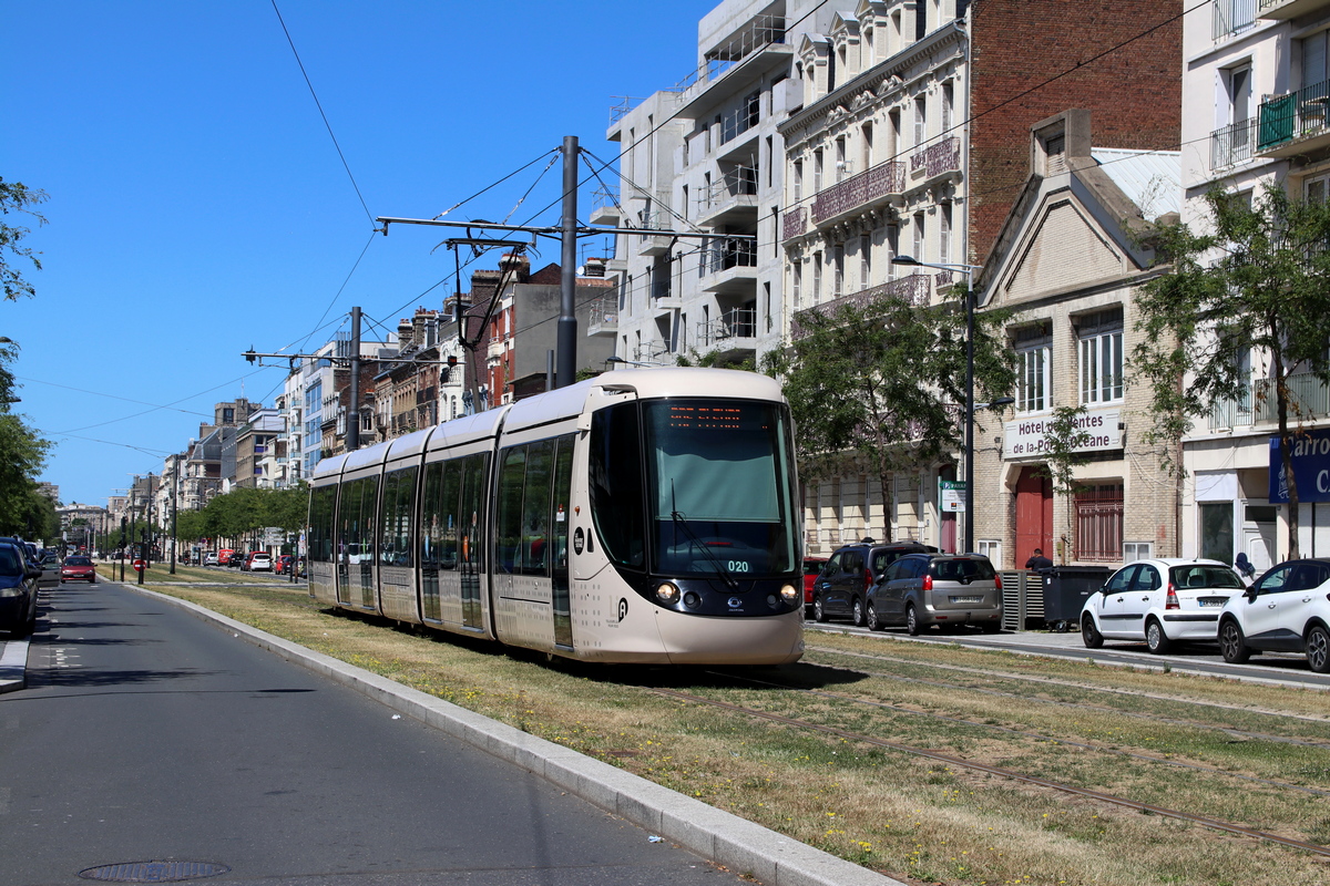 Le Havre, Alstom Citadis 302 N°. 020