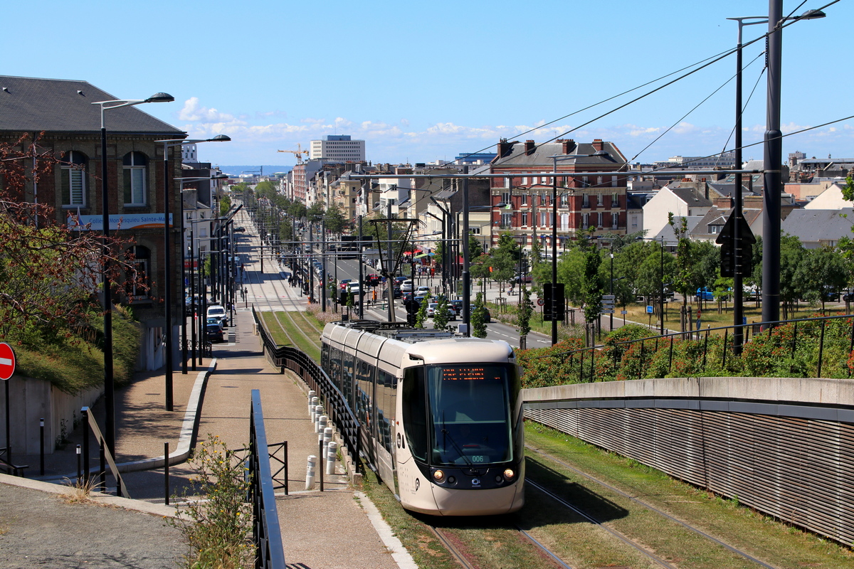 Le Havre — Tramway Lines and Infrastructure