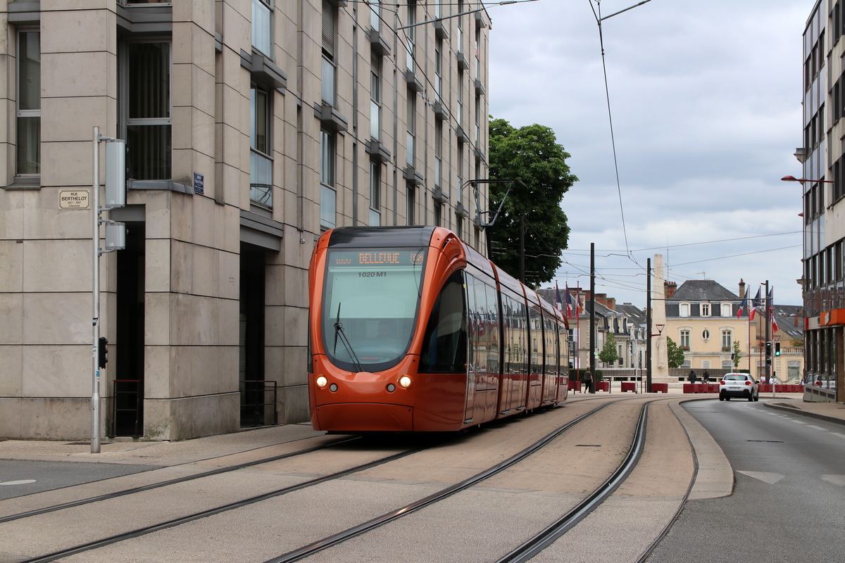 Ле-Ман, Alstom Citadis 302 № 1020