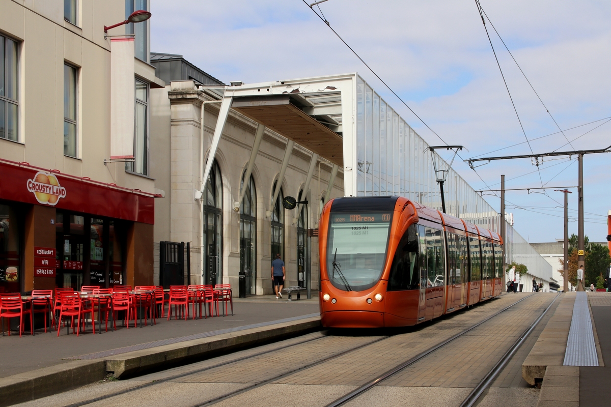 Ле-Ман, Alstom Citadis 302 № 1025