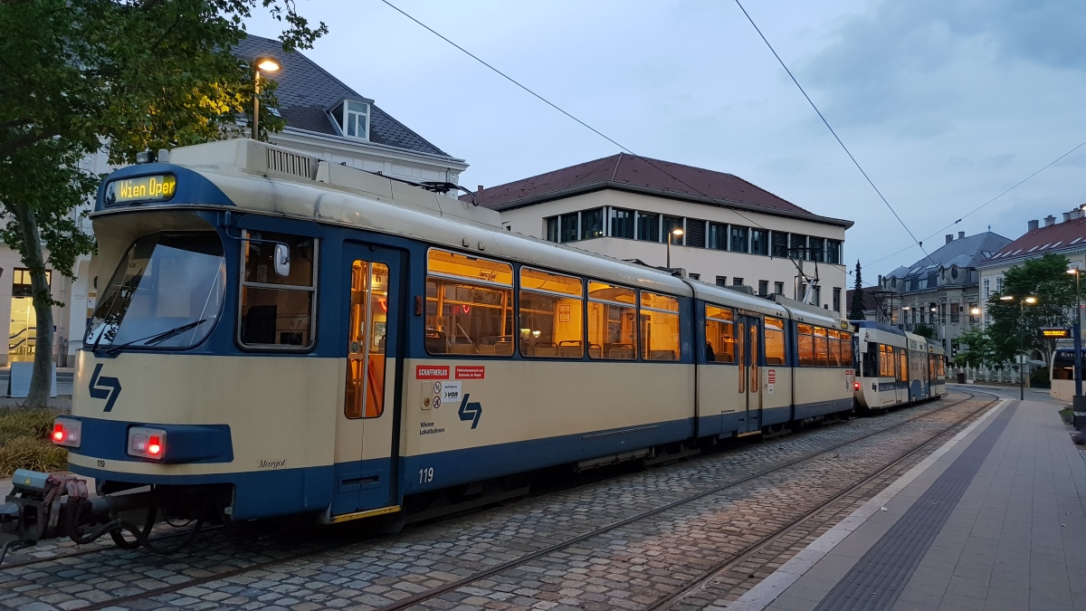 Вена, SGP 100 № 4-119; Вена — Интерурбан Wiener Lokalbahnen