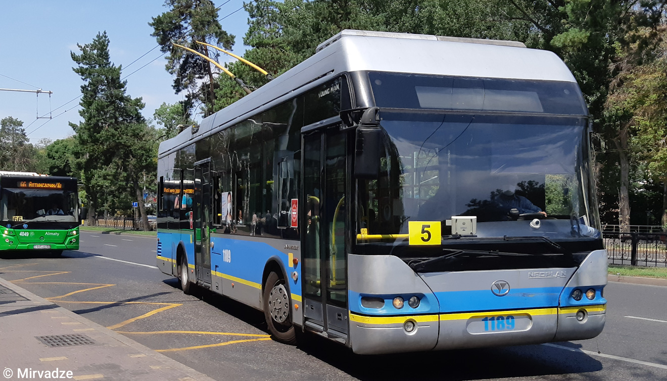 Алматы, YoungMan JNP6120GDZ (Neoplan Kazakhstan) № 1189