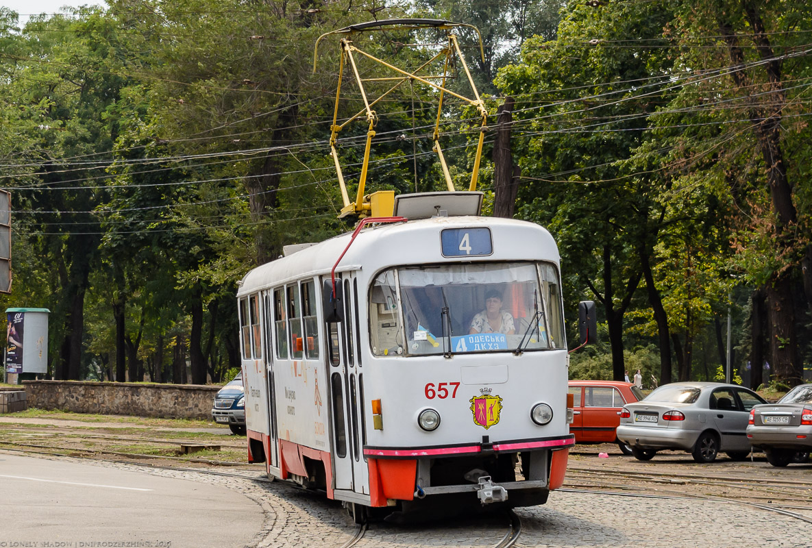 Каменское, Tatra T3SUCS № 657