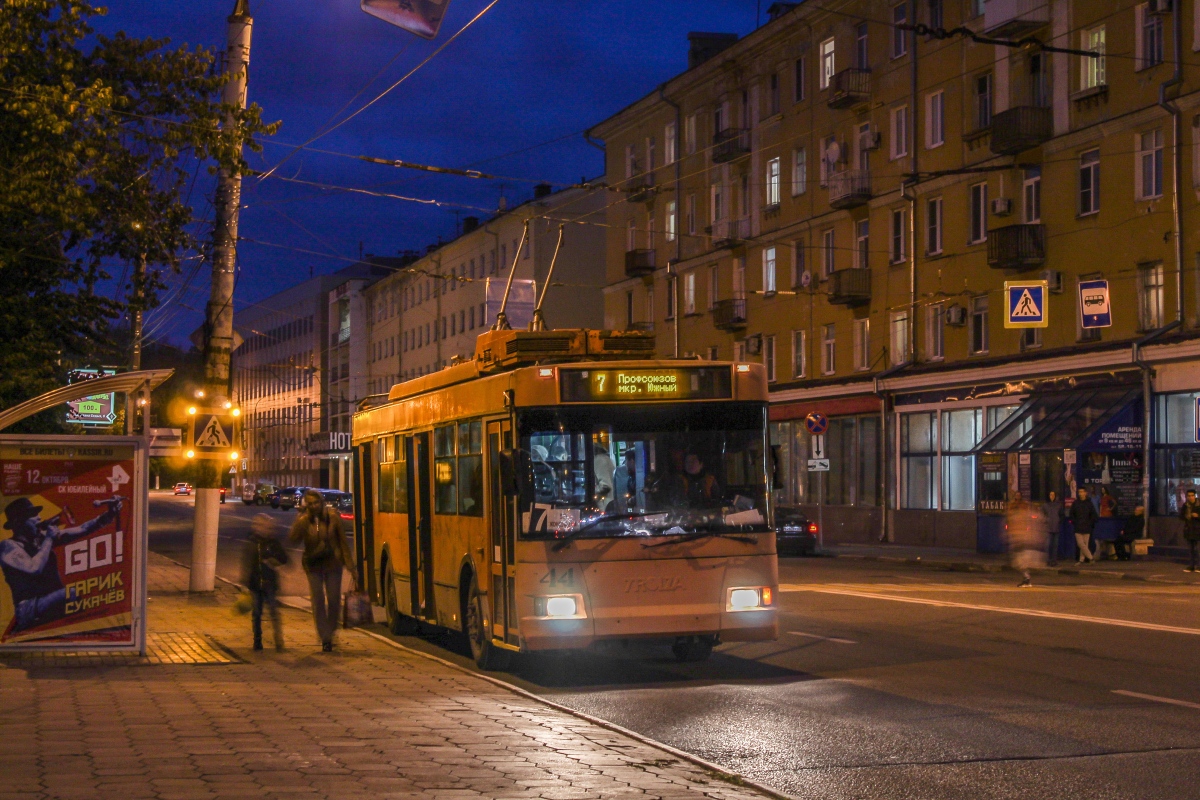 Tver, Trolza-5275.05 “Optima” č. 44; Tver — Trolleybus lines: Central district