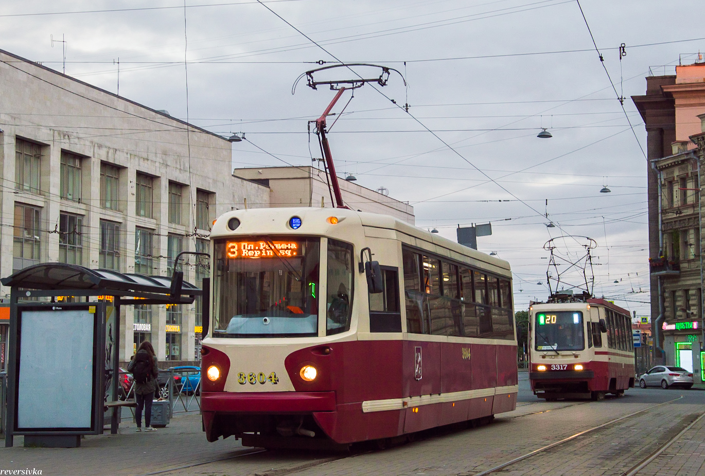 Санкт-Петербург, ЛМ-68М2 (мод. СПб ГЭТ) № 3604