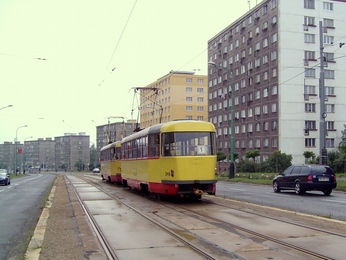 Мост и Литвинов, Tatra T3SUCS № 249