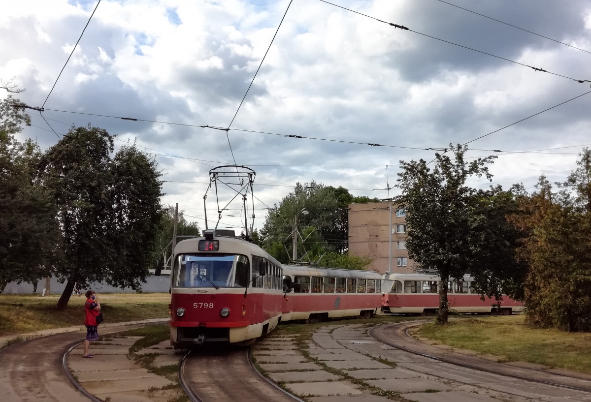 Киев, Tatra T3SUCS № 5798; Киев — Конечные станции и кольца