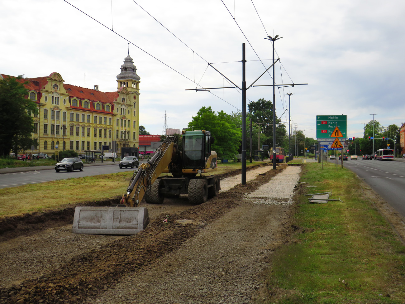 Bydgoszcz — Tramway Lines' Construction